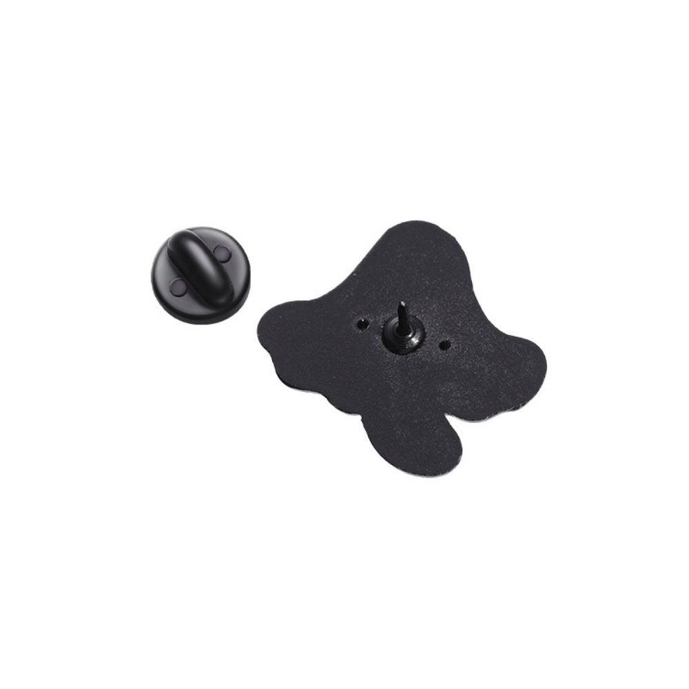 Cute Ghost Face Fall Mushroom Lapel Brooches Pack