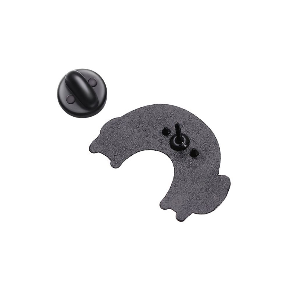 Cartoon Cat Cloud Pencil Rainbow Lapel Brooches Pack