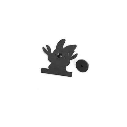 Funny Rabbit Cat Dog Meme Quote Lapel Brooches Pack