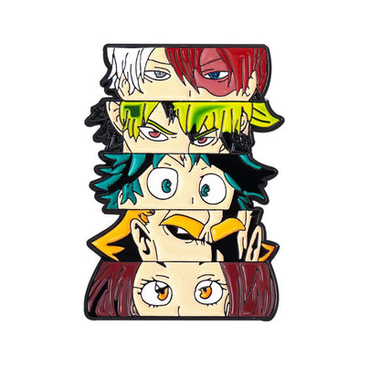 Straw Hat Crew Luffy Ace Sanji Lapel Brooches Pack