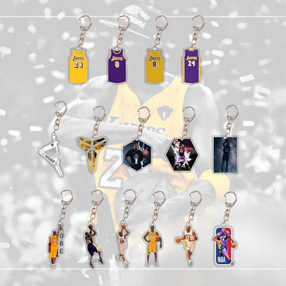 Basketball Team Sports Acrylic Keychain