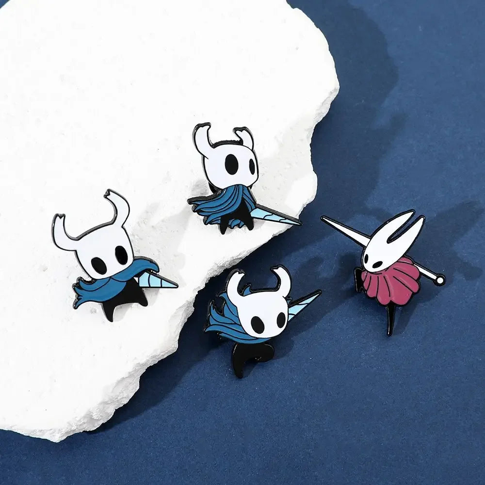 Hollow Knight Silksong Character Brooch Set