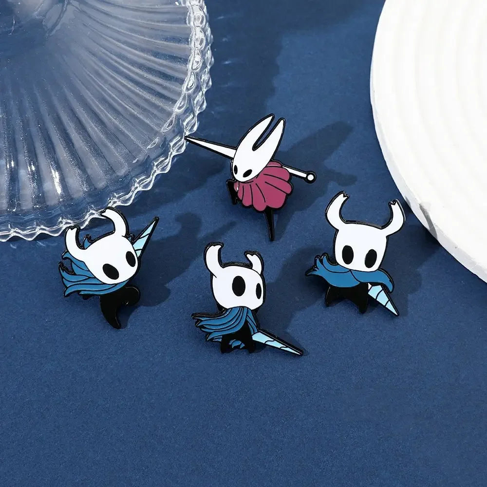 Hollow Knight Silksong Character Brooch Set