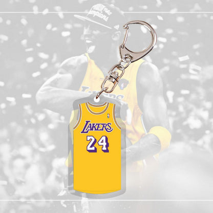 Basketball Team Sports Acrylic Keychain