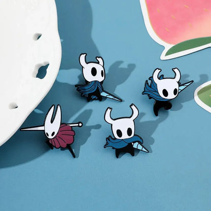 Hollow Knight Silksong Character Brooch Set
