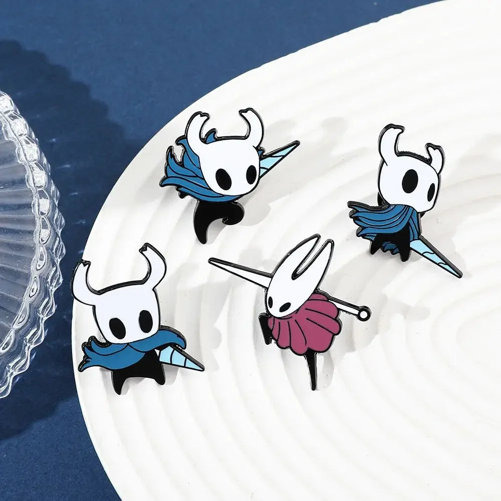 Hollow Knight Silksong Character Brooch Set