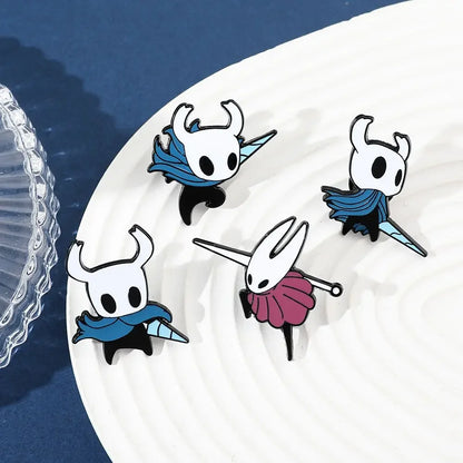 Hollow Knight Silksong Character Brooch Set