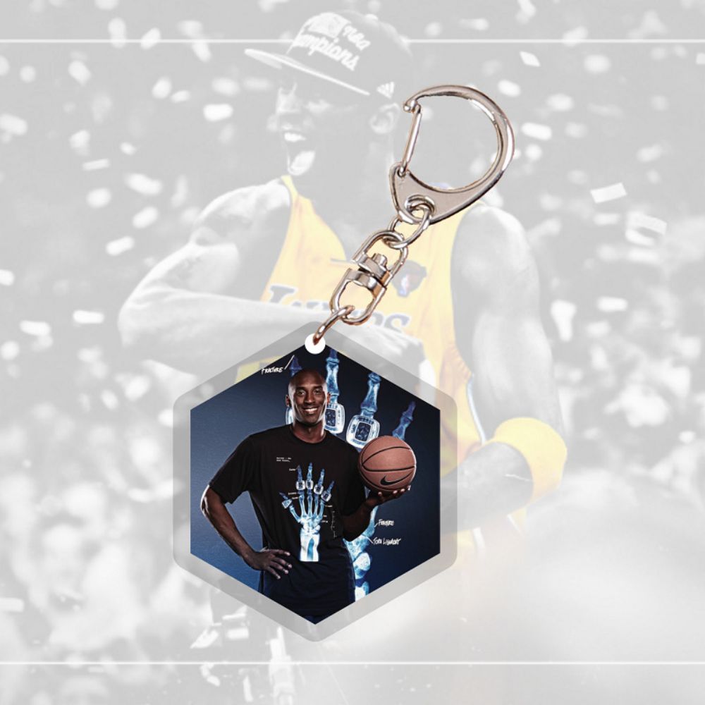 Basketball Team Sports Acrylic Keychain