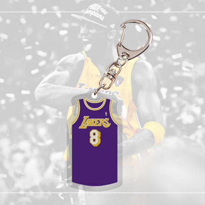 Basketball Team Sports Acrylic Keychain