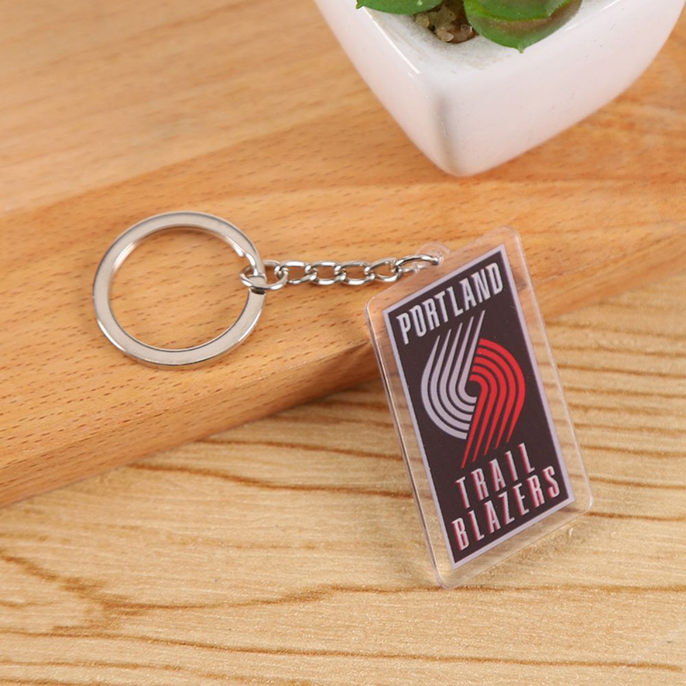 Basketball Team Sports Acrylic Keychain