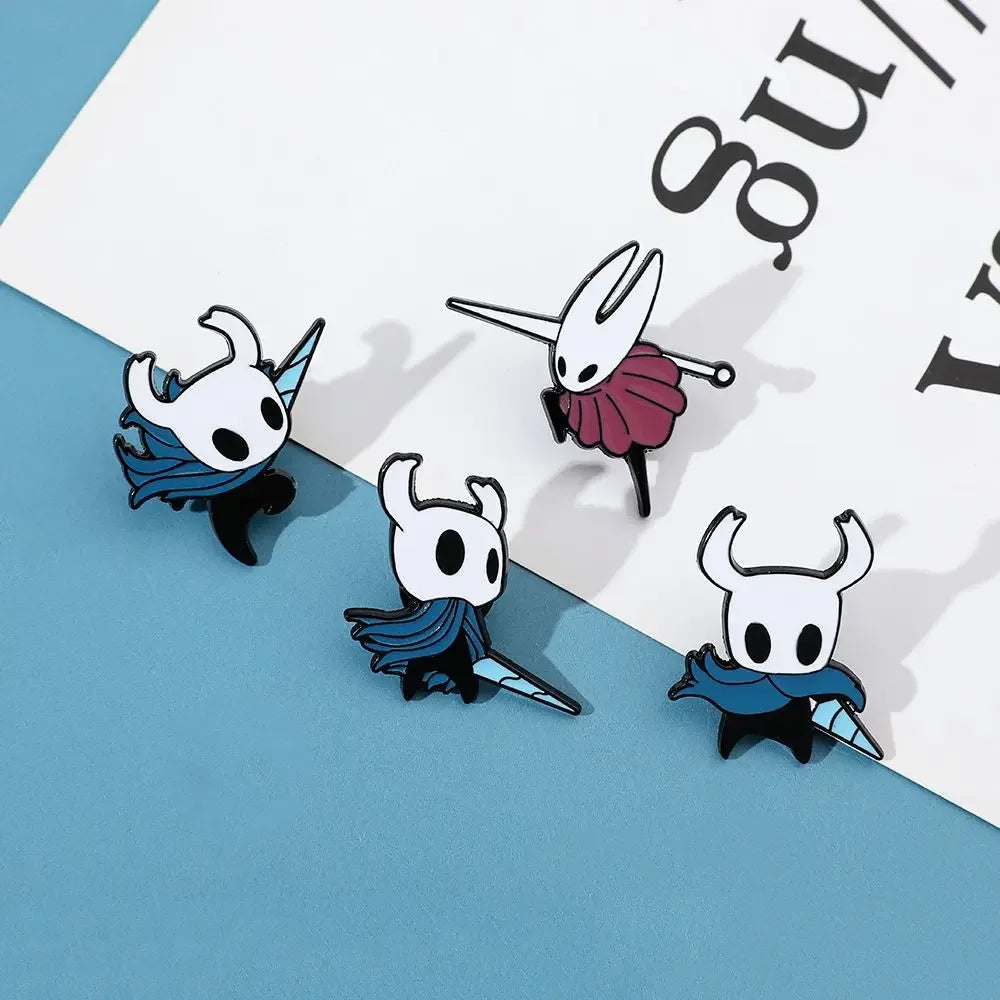 Hollow Knight Silksong Character Brooch Set