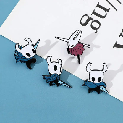Hollow Knight Silksong Character Brooch Set
