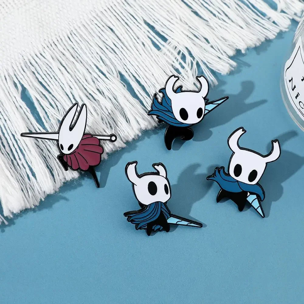 Hollow Knight Silksong Character Brooch Set