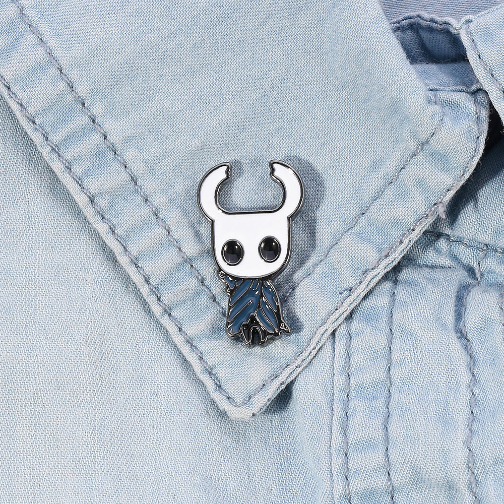 The Knight Cartoon Game Lapel Brooch