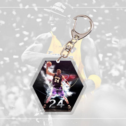 Basketball Team Sports Acrylic Keychain