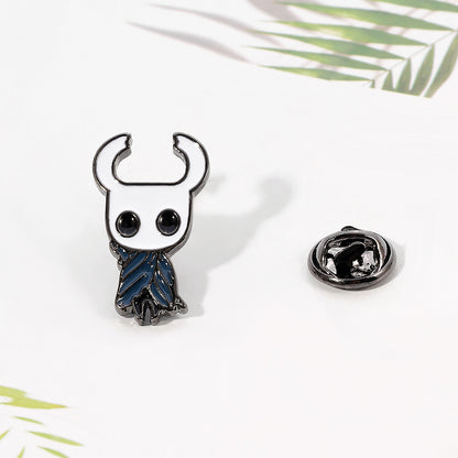The Knight Cartoon Game Lapel Brooch