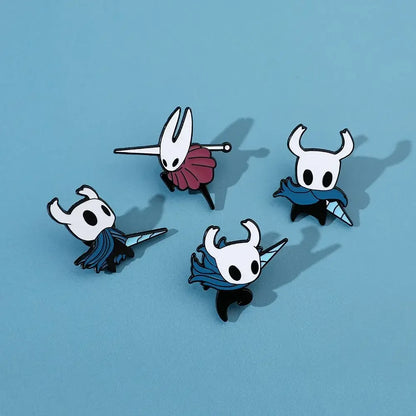 Hollow Knight Silksong Character Brooch Set