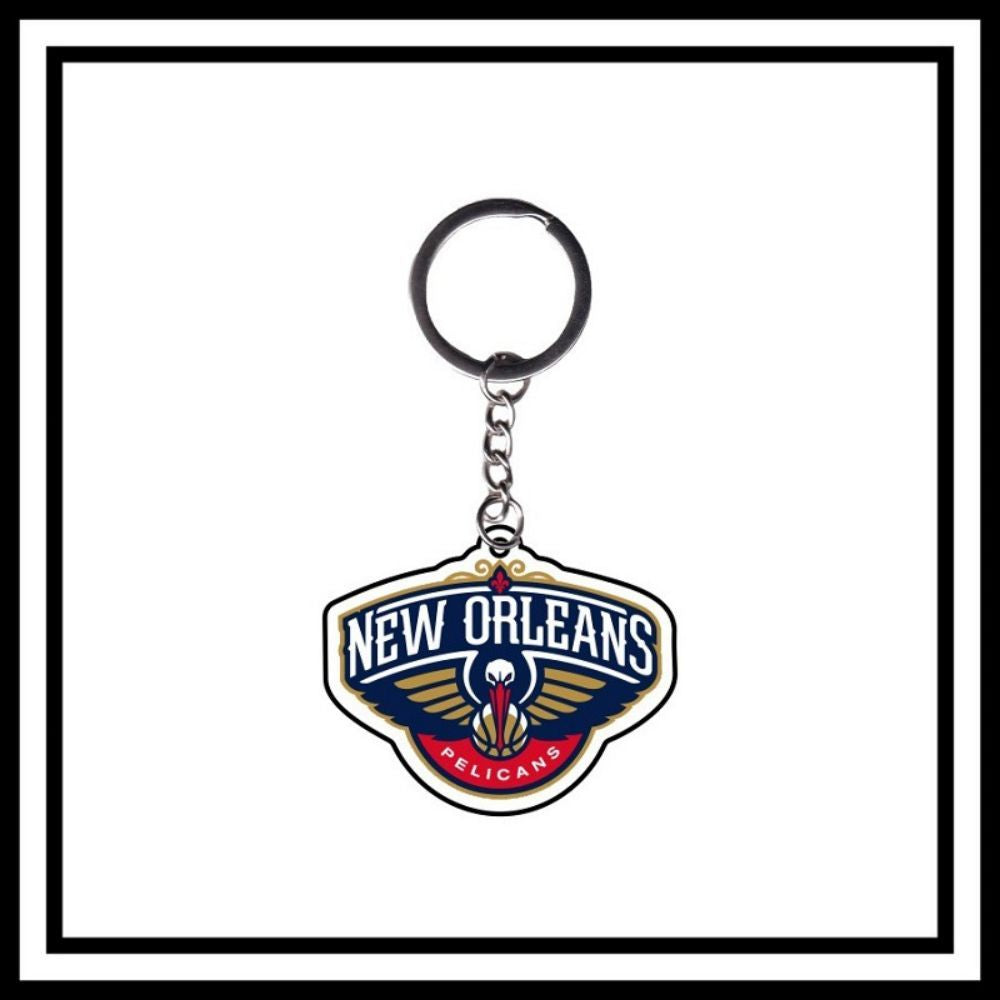 Basketball Team Sports Acrylic Keychain