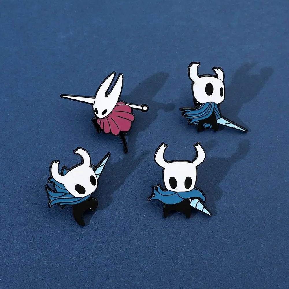 Hollow Knight Silksong Character Brooch Set