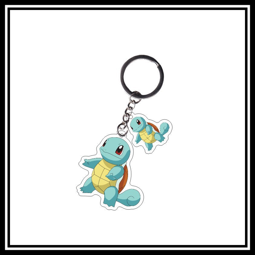 Cartoon Anime Cute Pikachu Acrylic Keychain