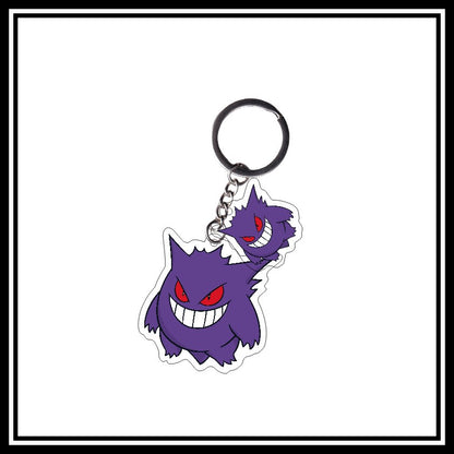 Cartoon Anime Cute Pikachu Acrylic Keychain