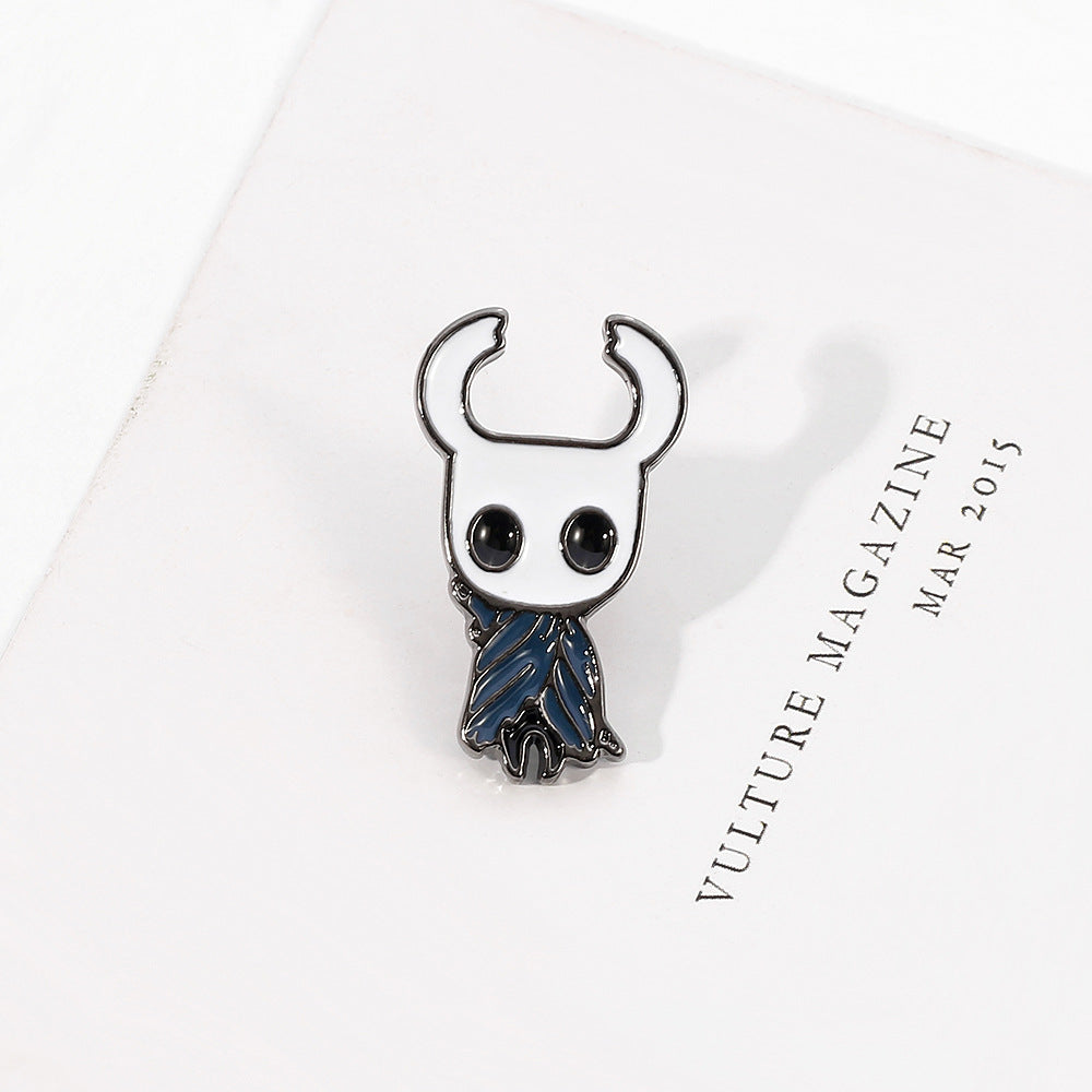 The Knight Cartoon Game Lapel Brooch
