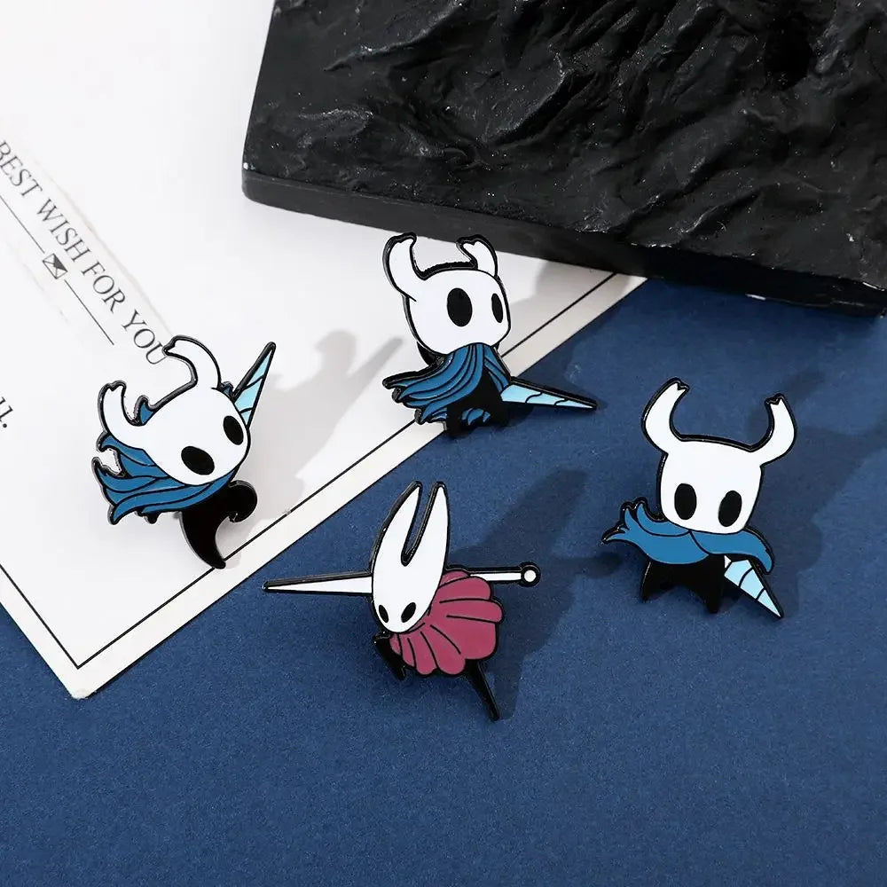 Hollow Knight Silksong Character Brooch Set