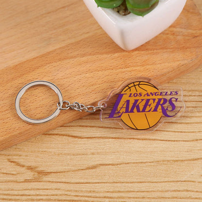 Basketball Team Sports Acrylic Keychain