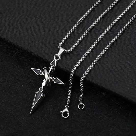 70cm Hip Hop All Match Cross Pendant Necklace for Fashion Men Women-Wannee Titanium Steel Jewelry