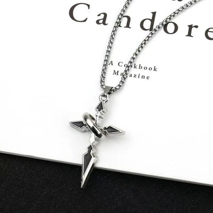 70cm Hip Hop All Match Cross Pendant Necklace for Fashion Men Women-Wannee Titanium Steel Jewelry