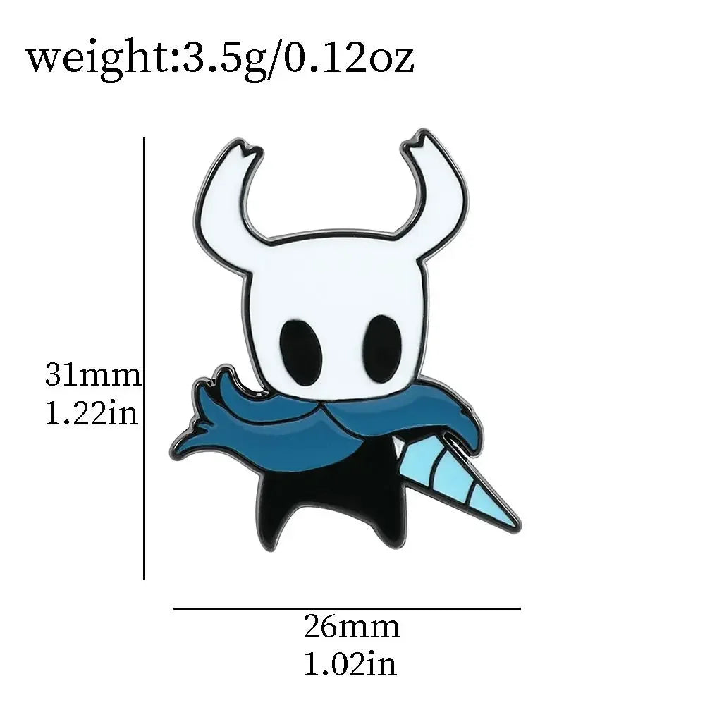 Hollow Knight Silksong Character Brooch Set