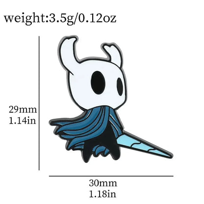 Hollow Knight Silksong Character Brooch Set