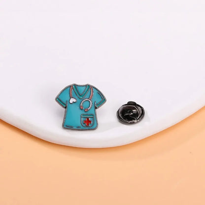 Funny Hospital & Nurse Brooch Set