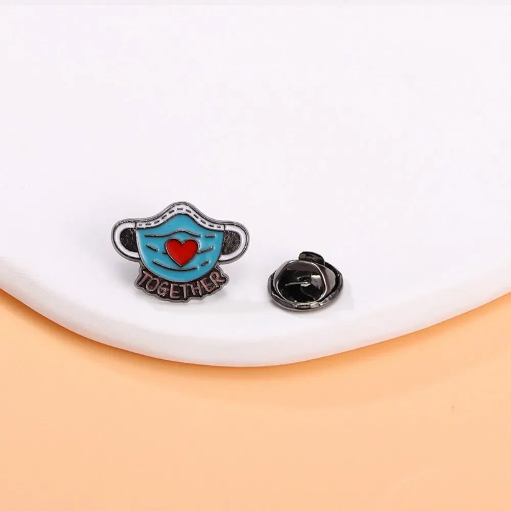 Funny Hospital & Nurse Brooch Set