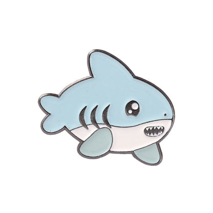 Kawaii Ocean Creature Lapel Brooches Pack