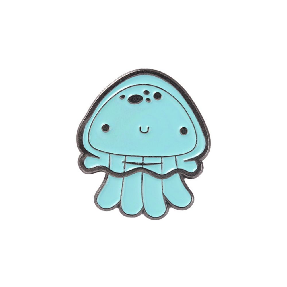 Kawaii Ocean Creature Lapel Brooches Pack
