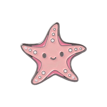 Kawaii Ocean Creature Lapel Brooches Pack