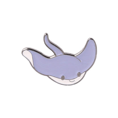 Kawaii Ocean Creature Lapel Brooches Pack