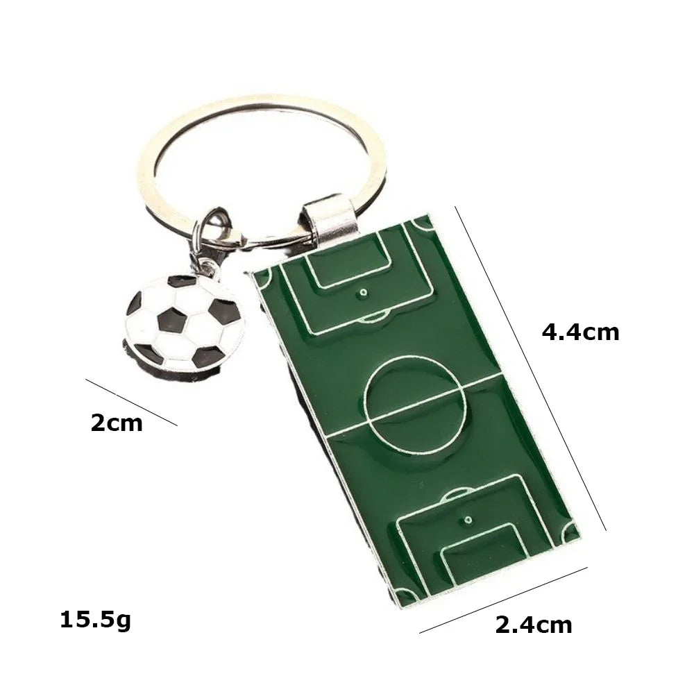 Creative Gift Football Club Metal Keychains for Men Women Bag Key-Wannee Fashion Accessory