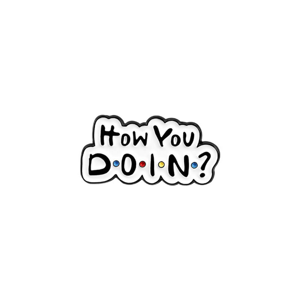 Smelly Cat & Lobster Friends Brooch Set