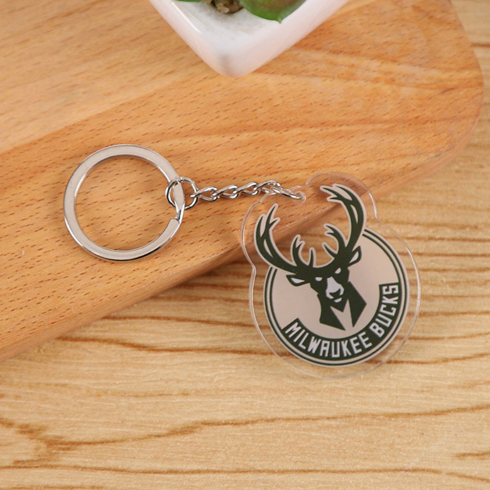 Basketball Team Sports Acrylic Keychain