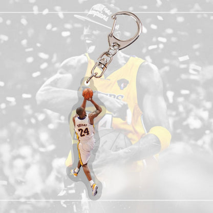 Basketball Team Sports Acrylic Keychain