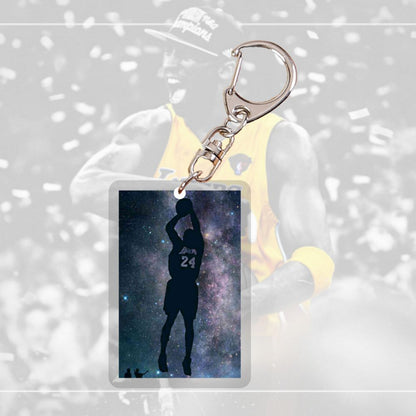 Basketball Team Sports Acrylic Keychain