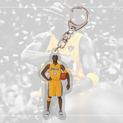 Basketball Team Sports Acrylic Keychain