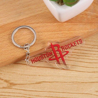 Basketball Team Sports Acrylic Keychain